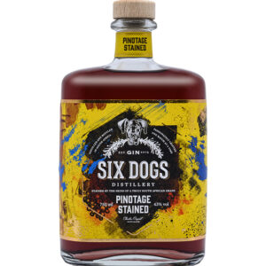 Six Dogs Pinotage stained